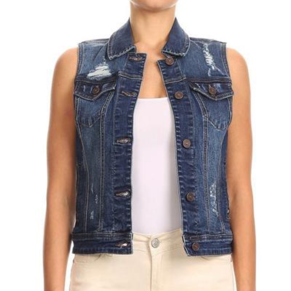 ❤️LAST 1 - MEDIUM❤️Kinsley Jean Vest
